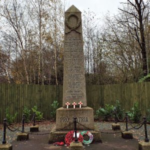 Park Hall War Memorial, near Cheadle Staffordshire