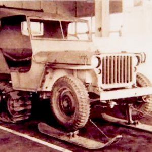Tracked Military Jeep