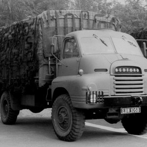 Bedford RL military truck