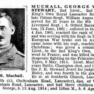George William Stewart MUCHALL