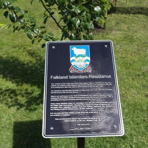 Falklands Islanders Resistance Memorial