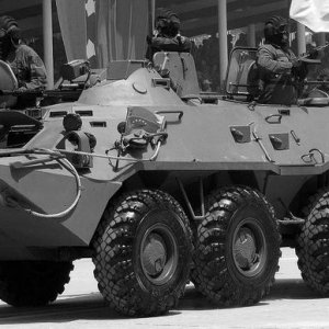 BTR armored vehicle