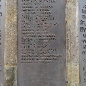 Stratford-on-Avon, W.W.1., War Memorial
