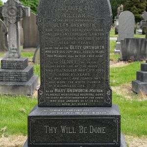 Mary UNSWORTH, Matron