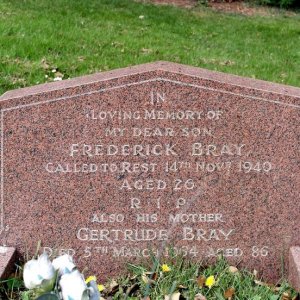 Frederick BRAY