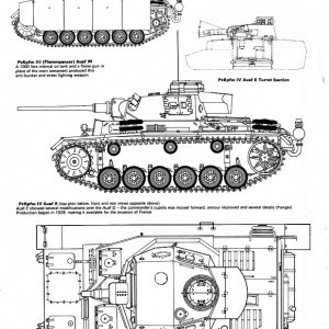 PzKpfw III and IV drawings
