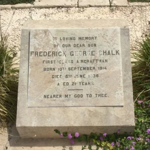 Frederick George CHALK