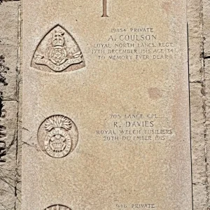 Albert COULSON, Robert DAVIES, Robert Edward RILEY