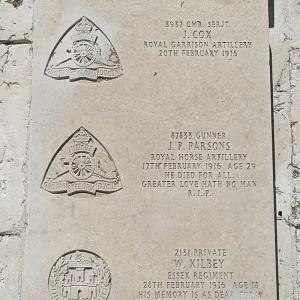 James COX,  John Patrick PARSONS,  William KILBEY