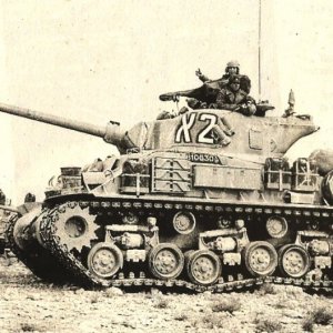 Sherman tank "X2"