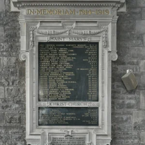 St Mary & Christ Church War Memorial, Abergavenny