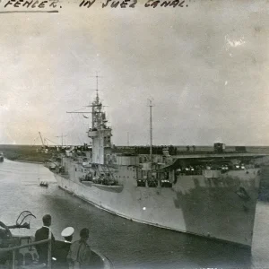 HMS Fencer  D64  Escort Carrier of the Attacker class