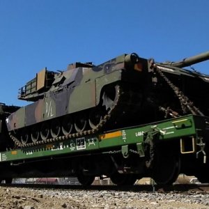 Union Pacific Military Tank Train USA