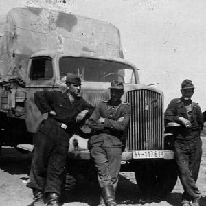 Waffen SS Opel Blitz truck