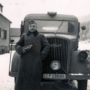Wehrmacht truck LKW winter