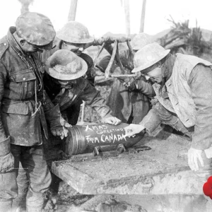 Merry Christmas From Canada Ww1