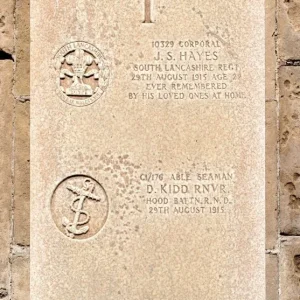John Samuel HAYES.  David KIDD.  John CARLE