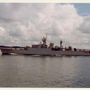 HMS Zest - Straits of Johore 1965