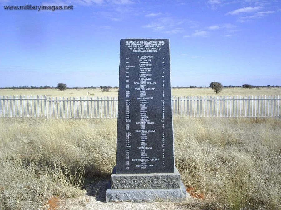 1899-1902 Boer War Memorial Ritchie Cemetery Northern Cape