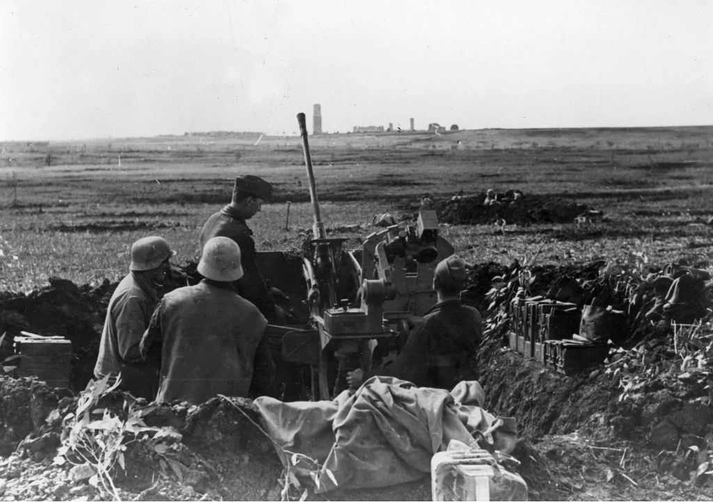 20mm Flak 38 In Position