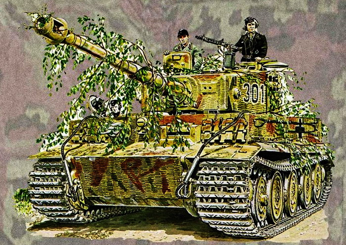 3rdReich_pz6_Panzerkampfwagen_VI_Ausf_E_Tiger_3kp_sSS-Pz_Abt