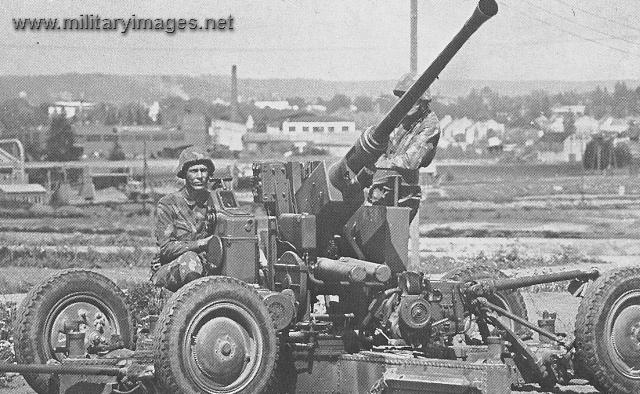 40mm Bofors AA-gun