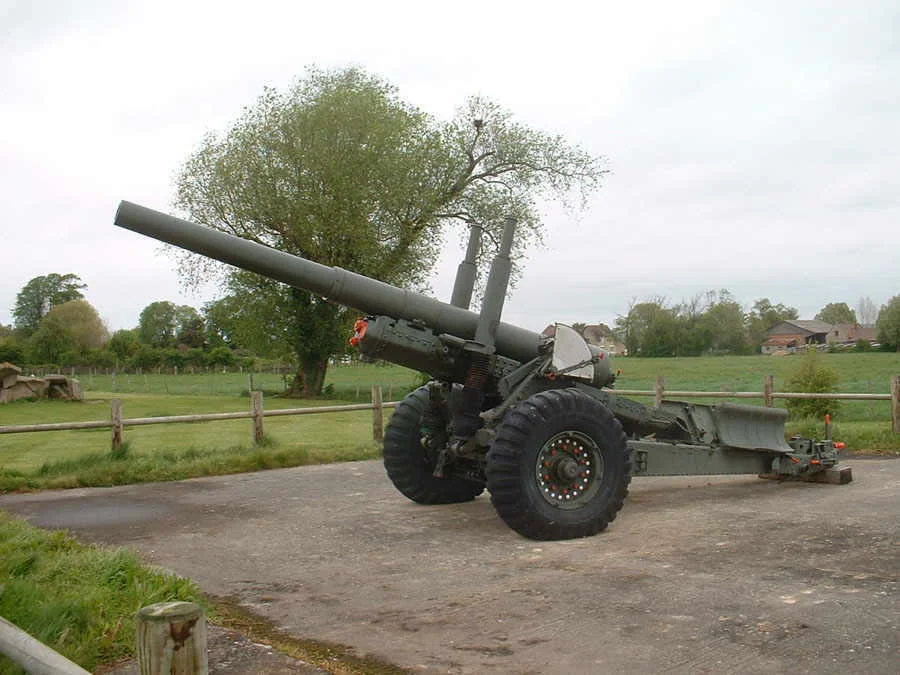 5.5 Inch Howitzer in Normandy