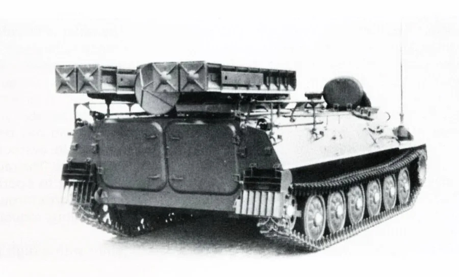 9K35 Strela-10 / SA-13 Gopher in travel configuration