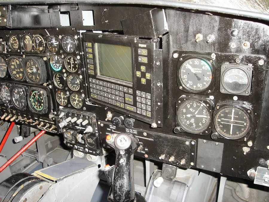 A-37B Dragonfly cockpit