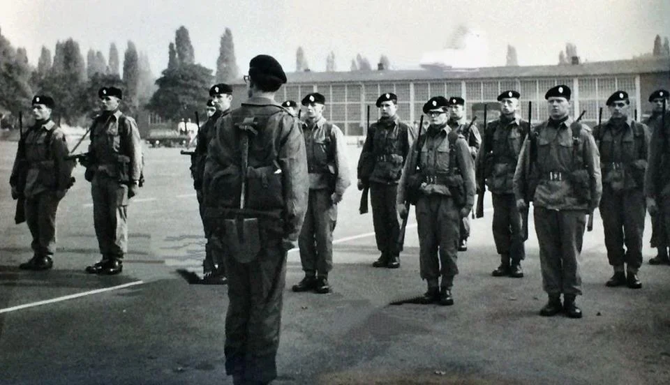 A Coy, 3 Platoon, 1st Gloucestershire Regiment. Berlin 1967