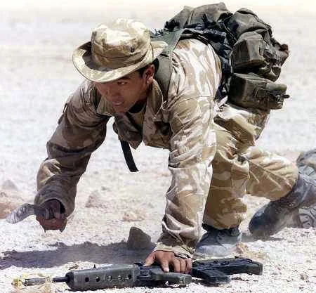 A Gurkha Training for Ops 2001