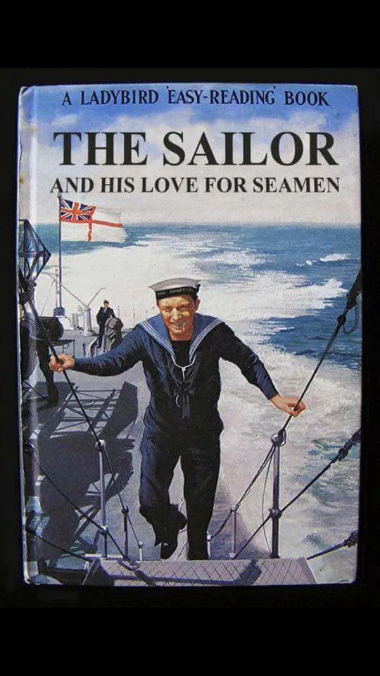 A Ladybird book the sailor and his love for seamen