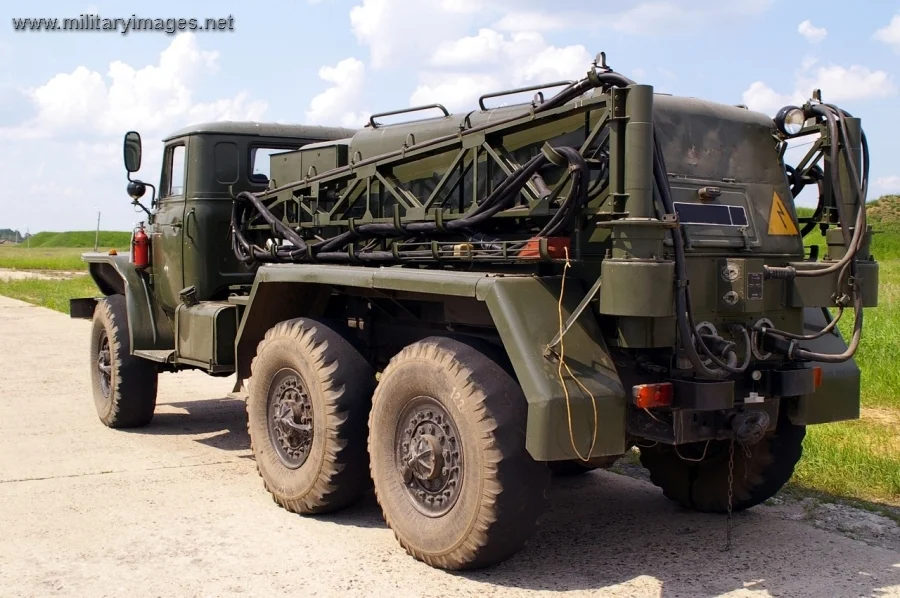 Aerodrome Starting Unit APA-5 on a Ural-375D chassis