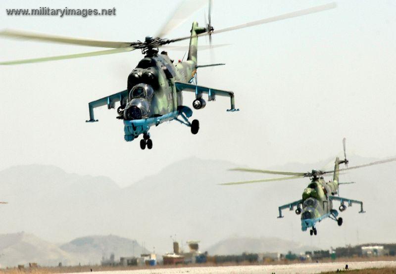 Afghan MI-35 Hinds