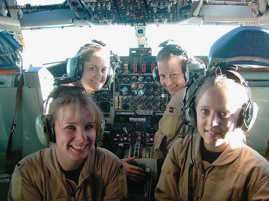 All-female KC-135 Stratotanker