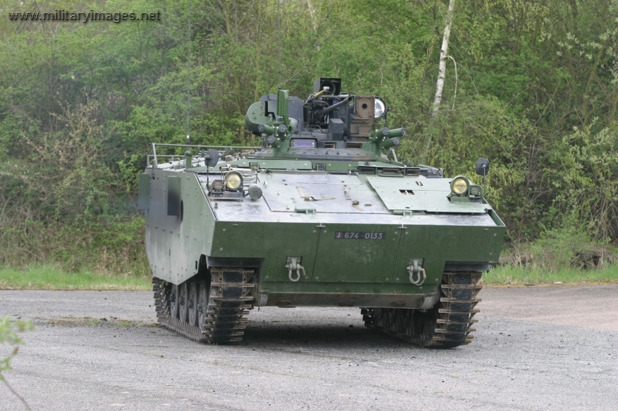 AMX 10P upgraded infantry fighting vehicle