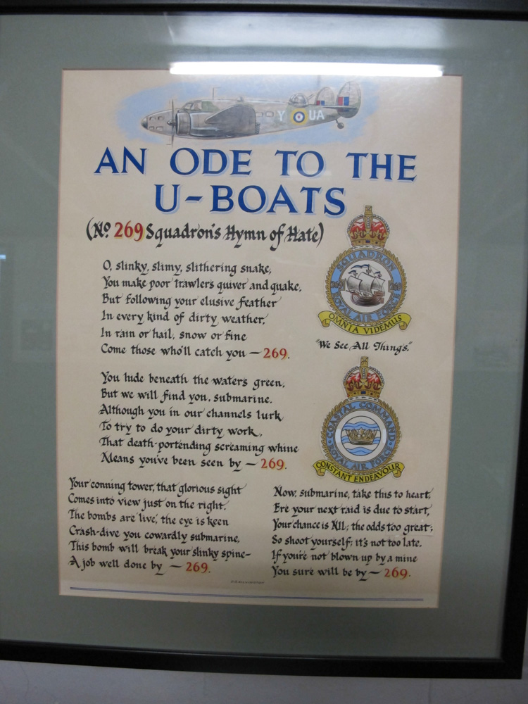 An ode to the U boats