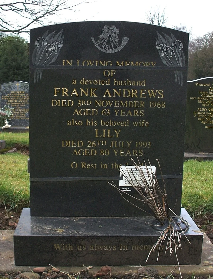 Andrews, Frank