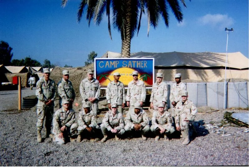 Andrews Squad 2 AEF Silver Baghdad Nov 2003