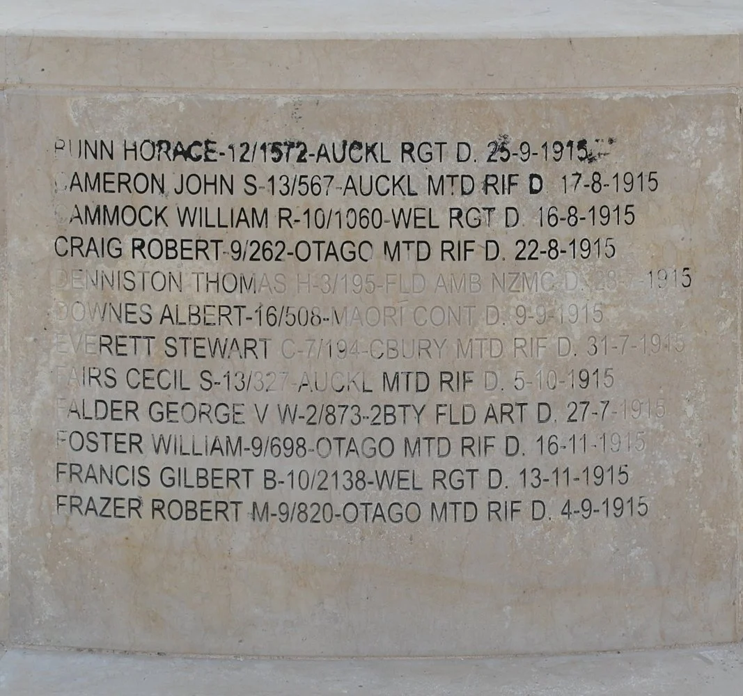 Anzac Memorial at the Argotti Botanical Gardens in Floriana, Malta