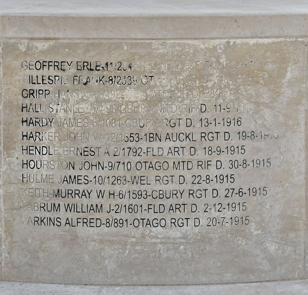 Anzac Memorial at the Argotti Botanical Gardens in Floriana, Malta