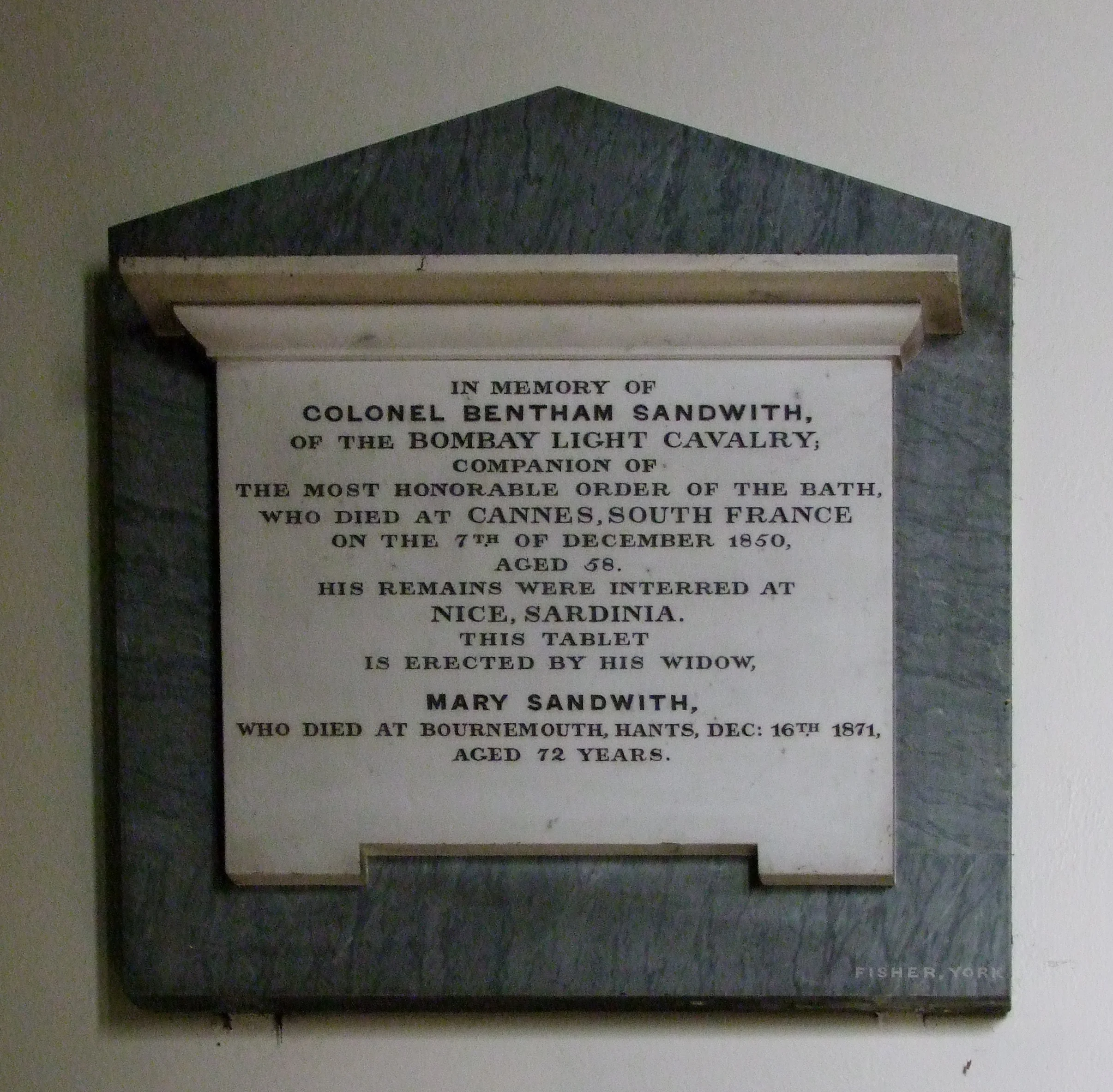 Bentham SANDWITH