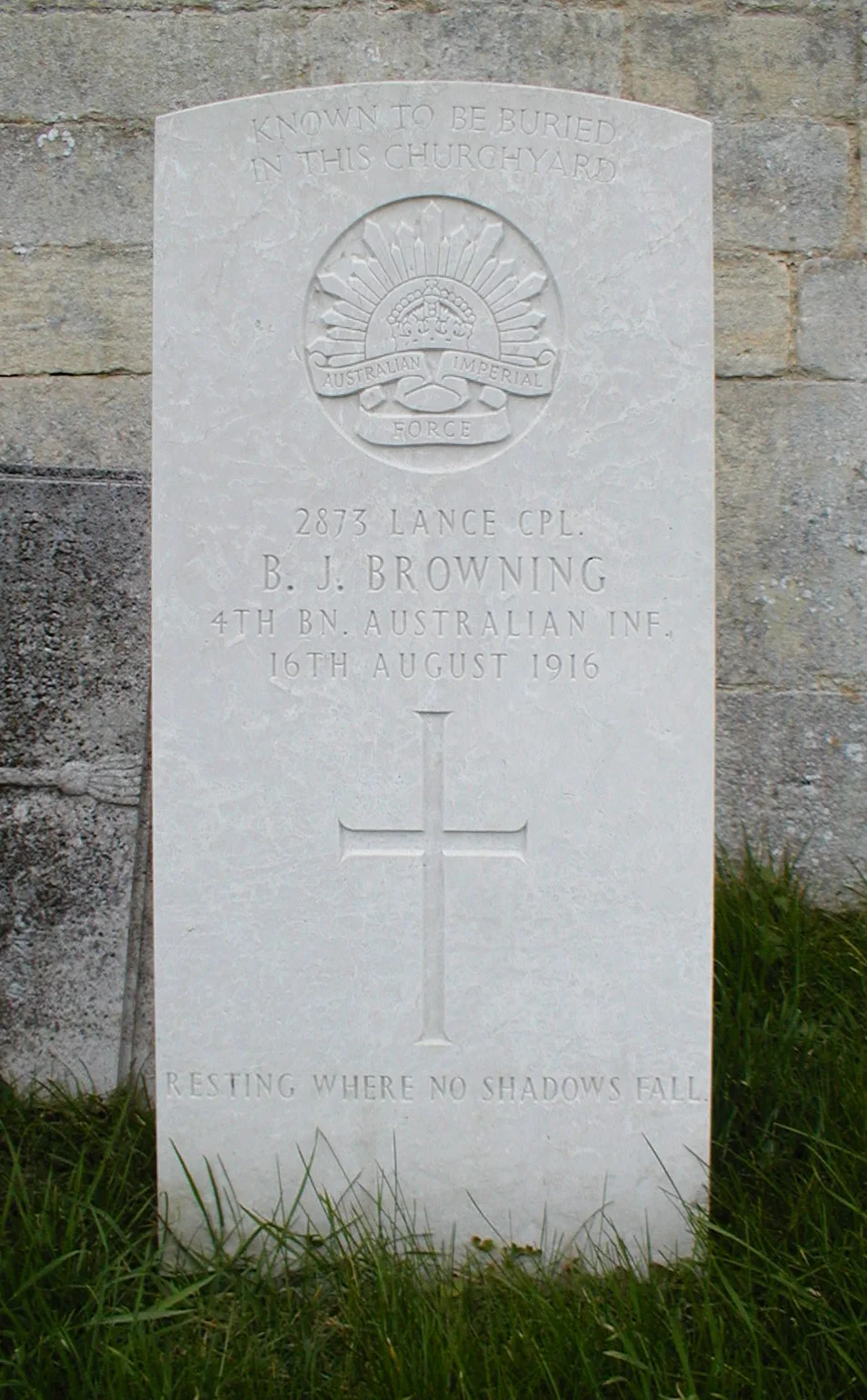Bernard John BROWNING