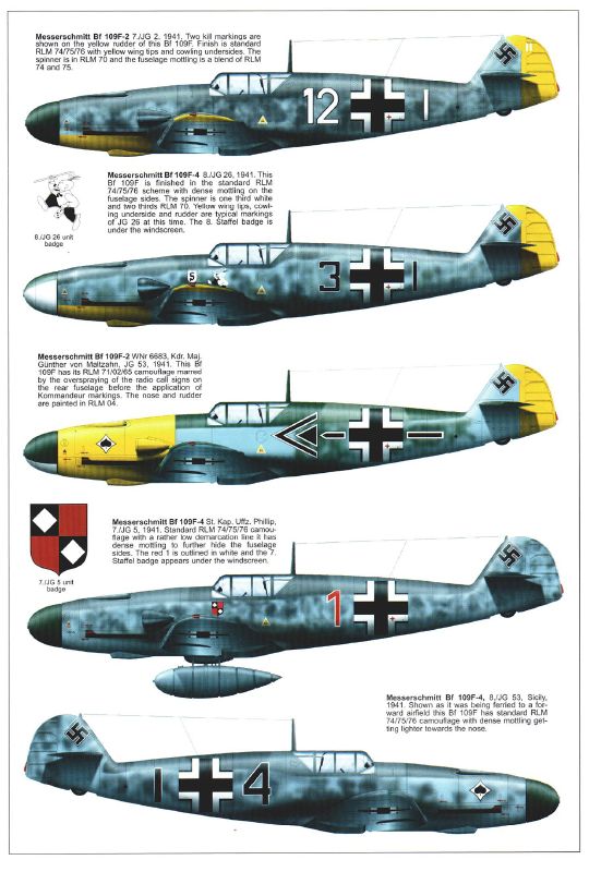 Bf-109-f-f1-f2-f4-and-f4-trop-variants-5