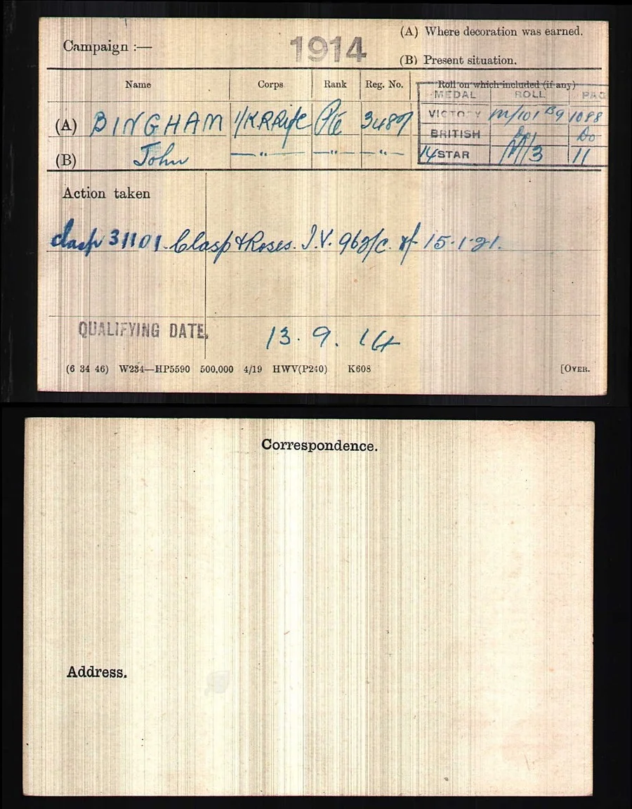 BINGHAM, John