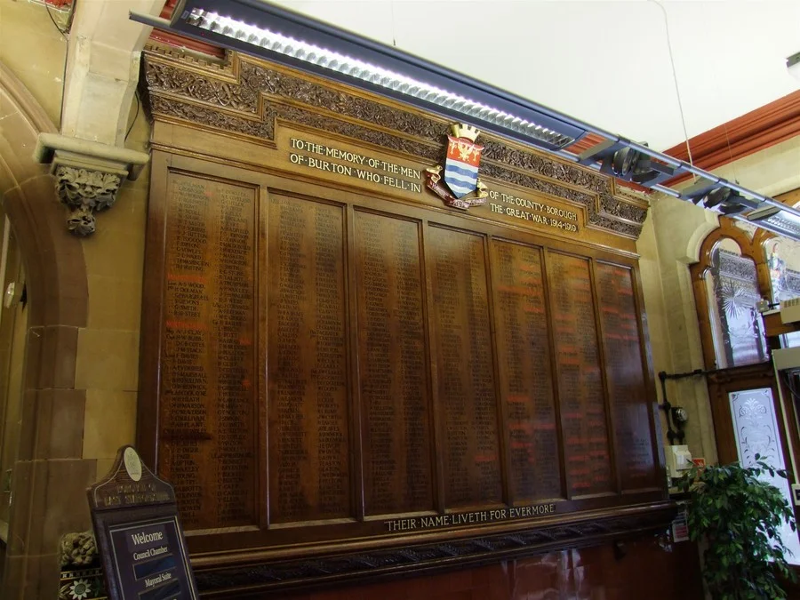Burton upon Trent WW1 War Memorial