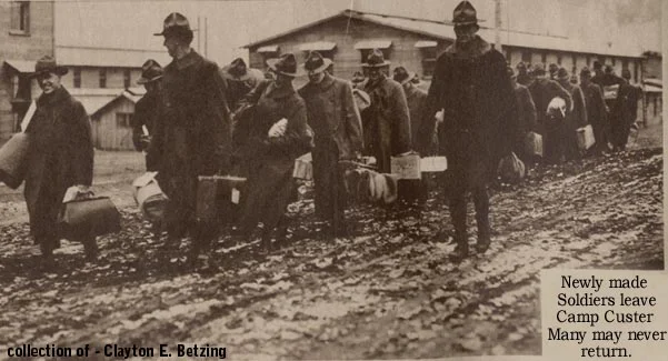 Camp Custer, Battle Creek MI. W.W.1.