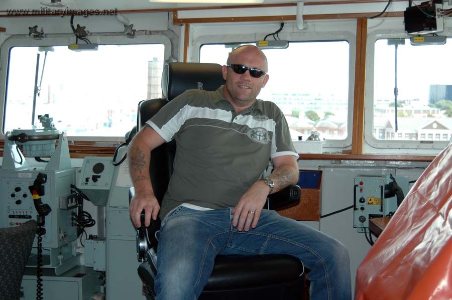 Captains Chair - HMS Illustrious