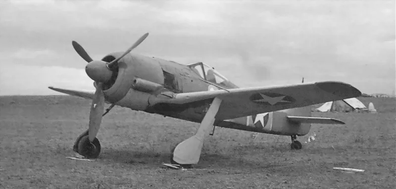 Captured Focke-Wulf 190A