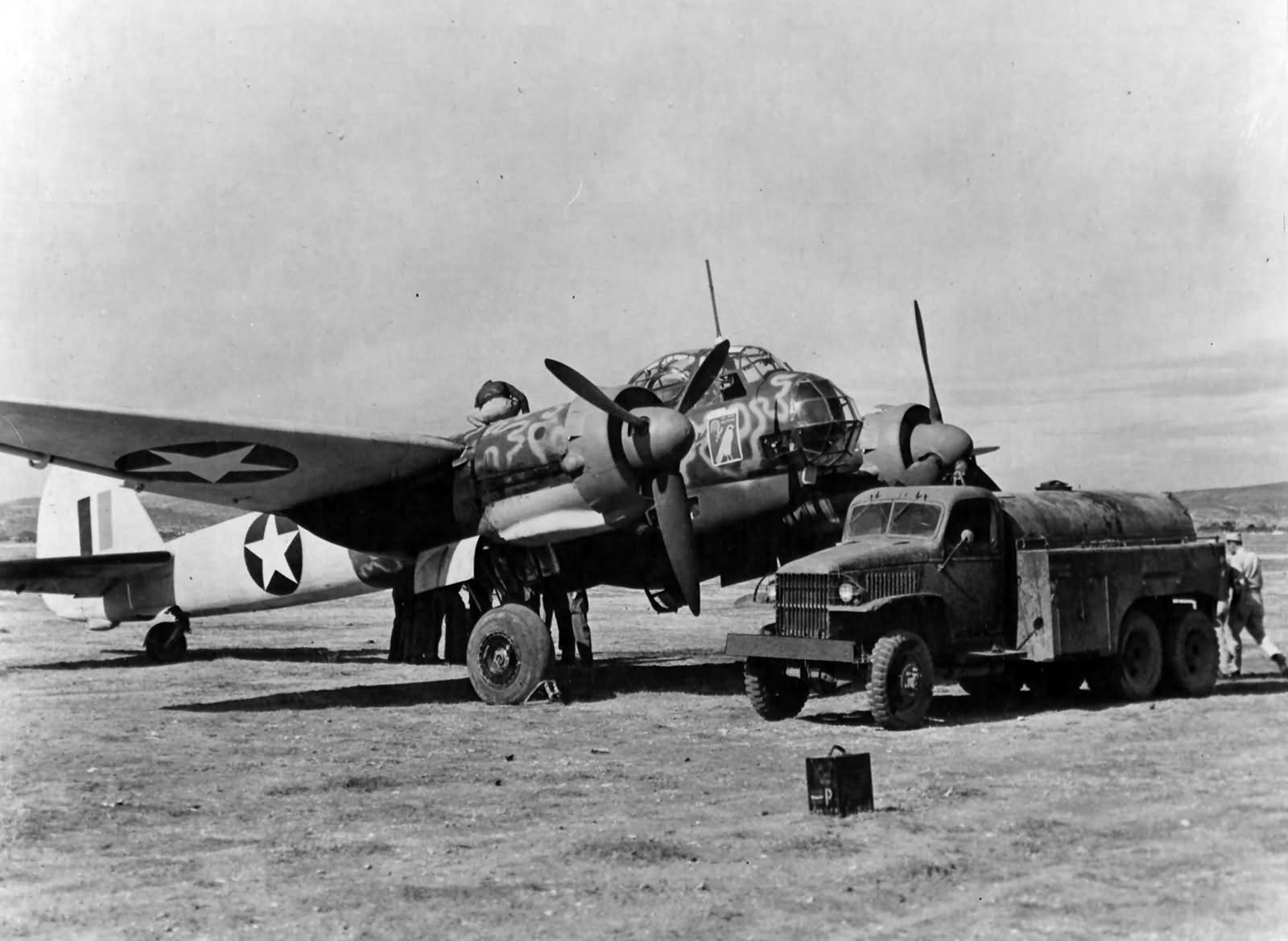 Captured Junkers Ju-88